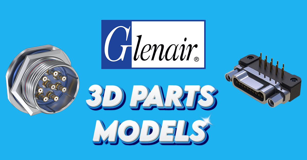 Glenair 3D Parts Models
